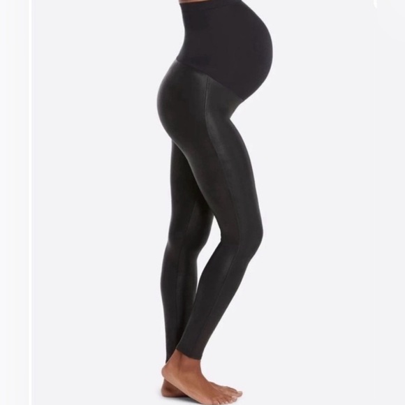 SPANX Pants - spanx shiny maternity leggings